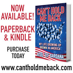 Can't Hold Me Back Book - By Atul 'DJ' Sardana